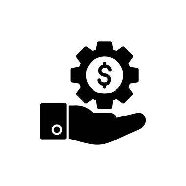 servis simgesi vektör illüstrasyonu