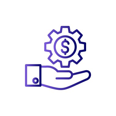 servis simgesi vektör illüstrasyonu