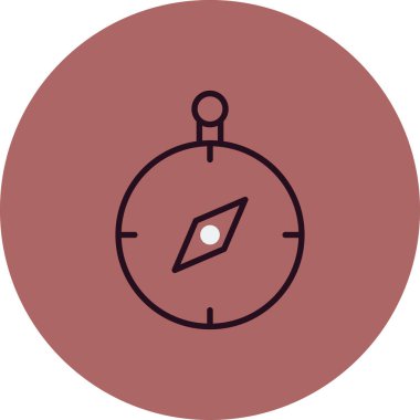 Pusula simgesi vektör resimlemesi