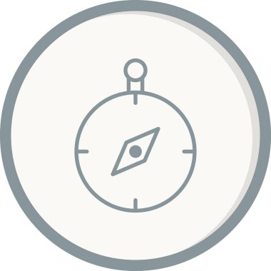 Pusula simgesi vektör resimlemesi