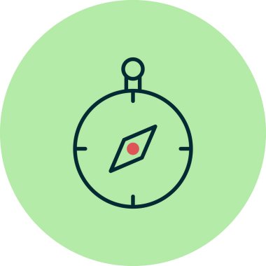 Pusula simgesi vektör resimlemesi