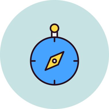 Pusula simgesi vektör resimlemesi