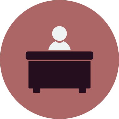 İnsan simgesinin vektör illüstrasyonu