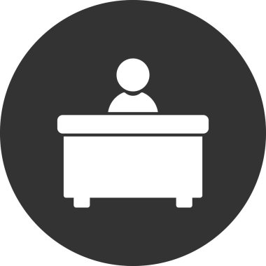 İnsan simgesinin vektör illüstrasyonu