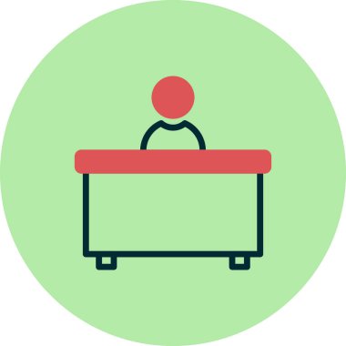 Erkek ve kadın ikonunun vektör illüstrasyonu