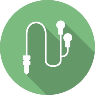 Kulaklık simge vektör çizim