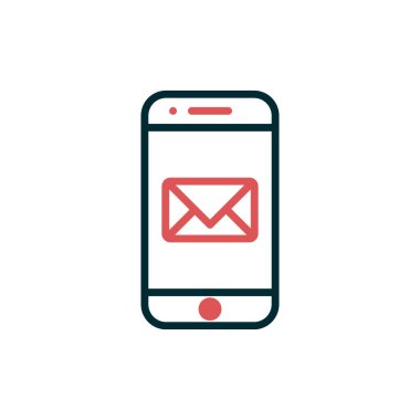 mobil posta simgesi. e- posta ileti sembolü