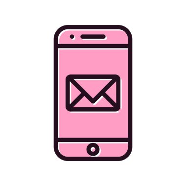 mobil posta simgesi. e- posta ileti sembolü