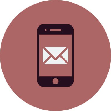 mobil posta simgesi. e- posta ileti sembolü