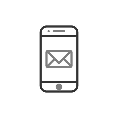 mobil posta simgesi. e- posta ileti sembolü