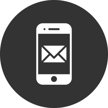 mobil posta simgesi. e- posta ileti sembolü