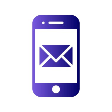 mobil posta simgesi. e- posta ileti sembolü