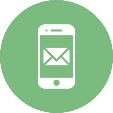 mobil posta simgesi. e- posta ileti sembolü