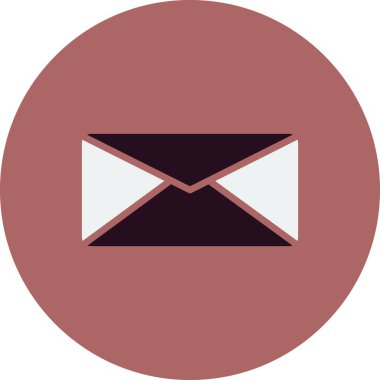 Zarf. Web simgesi basit tasarım