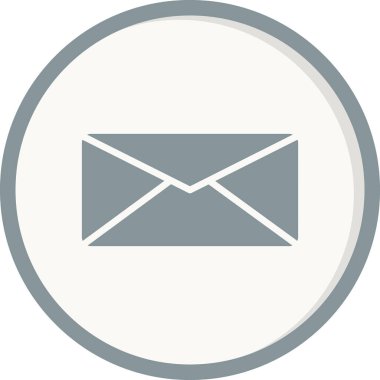 zarf e- posta simgesi vektör illüstrasyon tasarımı