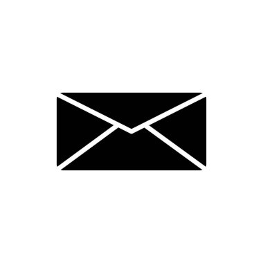 zarf e- posta simgesi vektör illüstrasyon tasarımı