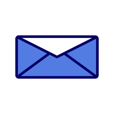 zarf e- posta simgesi vektör illüstrasyon tasarımı