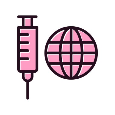 Tıbbi ve sağlık simgesinin vektör illüstrasyonu