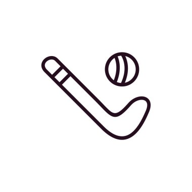 Tenis topu ikonu vektör illüstrasyonu