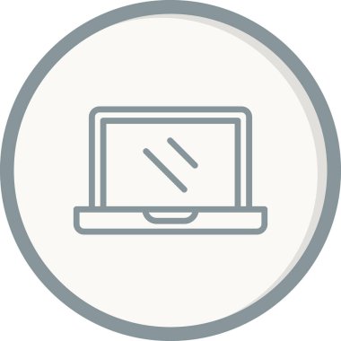 dizüstü bilgisayar kutsal kişilerin resmi. vektör çizim