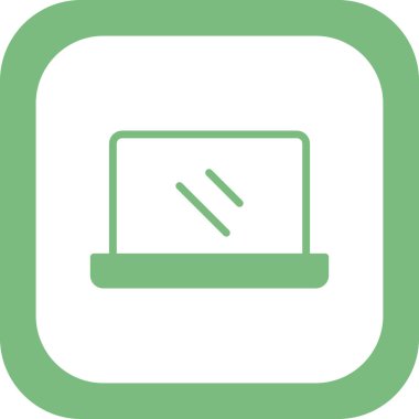 dizüstü bilgisayar kutsal kişilerin resmi. vektör çizim