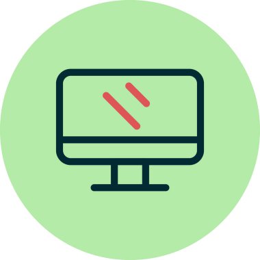 bilgisayar simgesi vektör illüstrasyonu