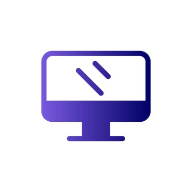 bilgisayar simgesi vektör illüstrasyonu