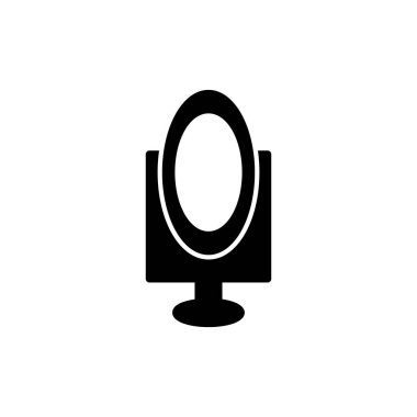 Güzellik ve moda simgesinin vektör çizimi