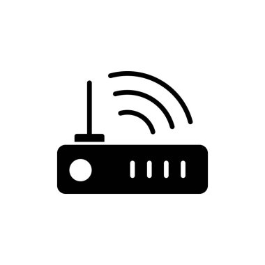Modem. Web simgesi basit tasarım 