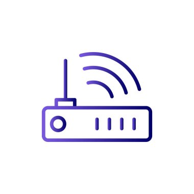 Modem. Web simgesi basit tasarım 