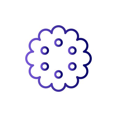 çiçek simgesi vektör illüstrasyonu