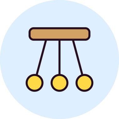 Sarkaç simgesi vektör illüstrasyonu