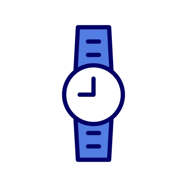 Ρολόι Χειρός Web Εικονίδιο Απλό Σχεδιασμό — Διανυσματικό Αρχείο