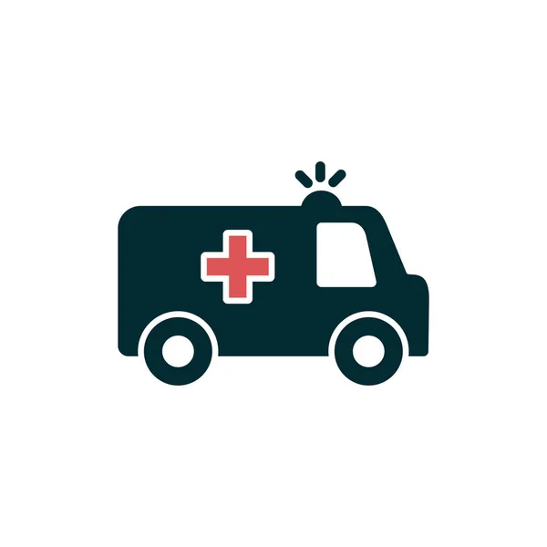 Ambulancia Vector Icono Ilustración Moderna — Vector de stock