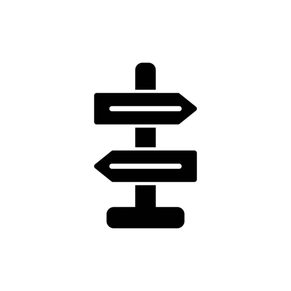 Direction Simple Icon Vector Illustration — 스톡 벡터