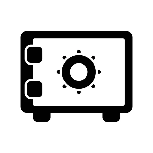 Safebox Icon Vector Illustration — Stock Vector