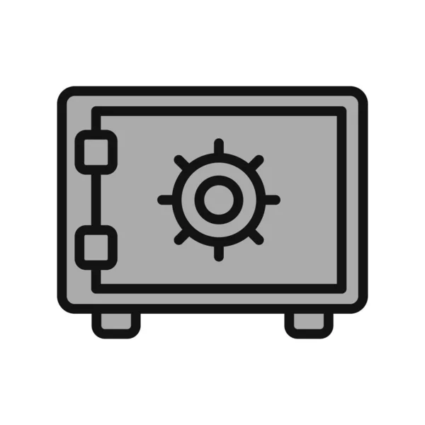Safebox Icon Vector Illustration — Vector de stock