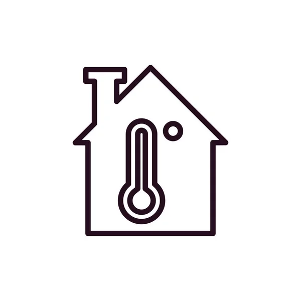 Ícone Temperatura Ilustração Vetorial —  Vetores de Stock