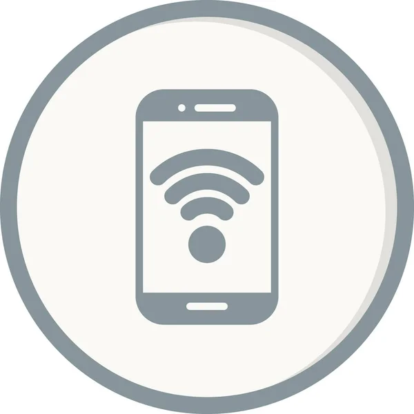 Illustration Vectorielle Icône Wifi Hotspot — Image vectorielle