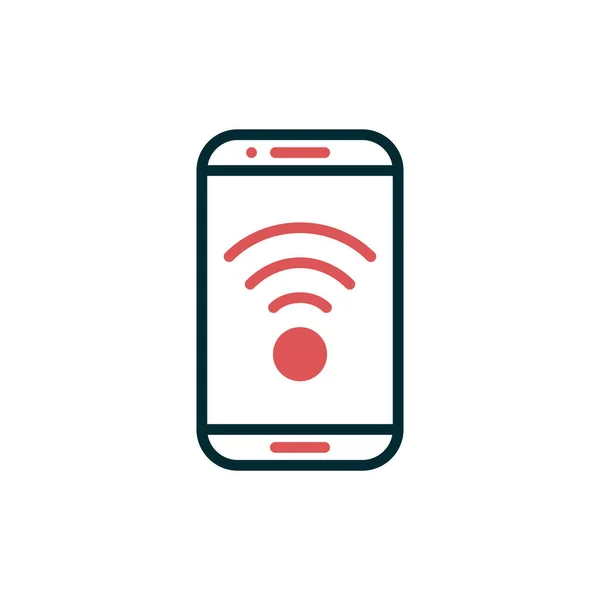 Illustration Vectorielle Icône Wifi Hotspot — Image vectorielle