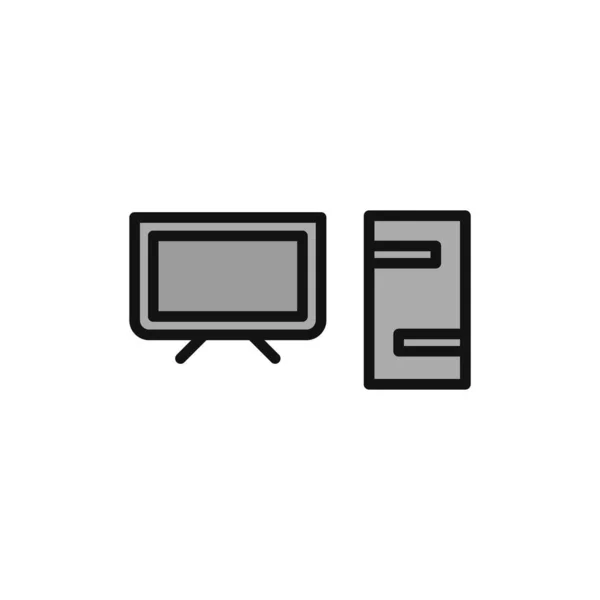 Computer Icon Vector Illustration Design — Vettoriale Stock