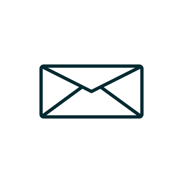 Envelope Mail Icon Vector Illustration Design — 스톡 벡터