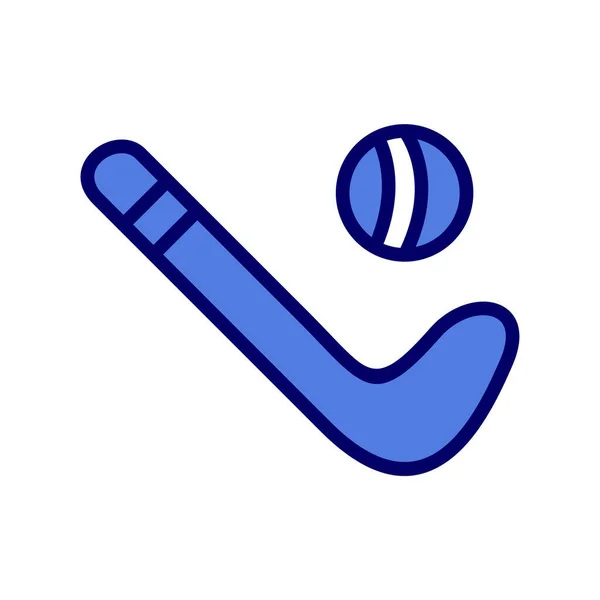 Honkbal Pictogram Vector Illustratie — Stockvector