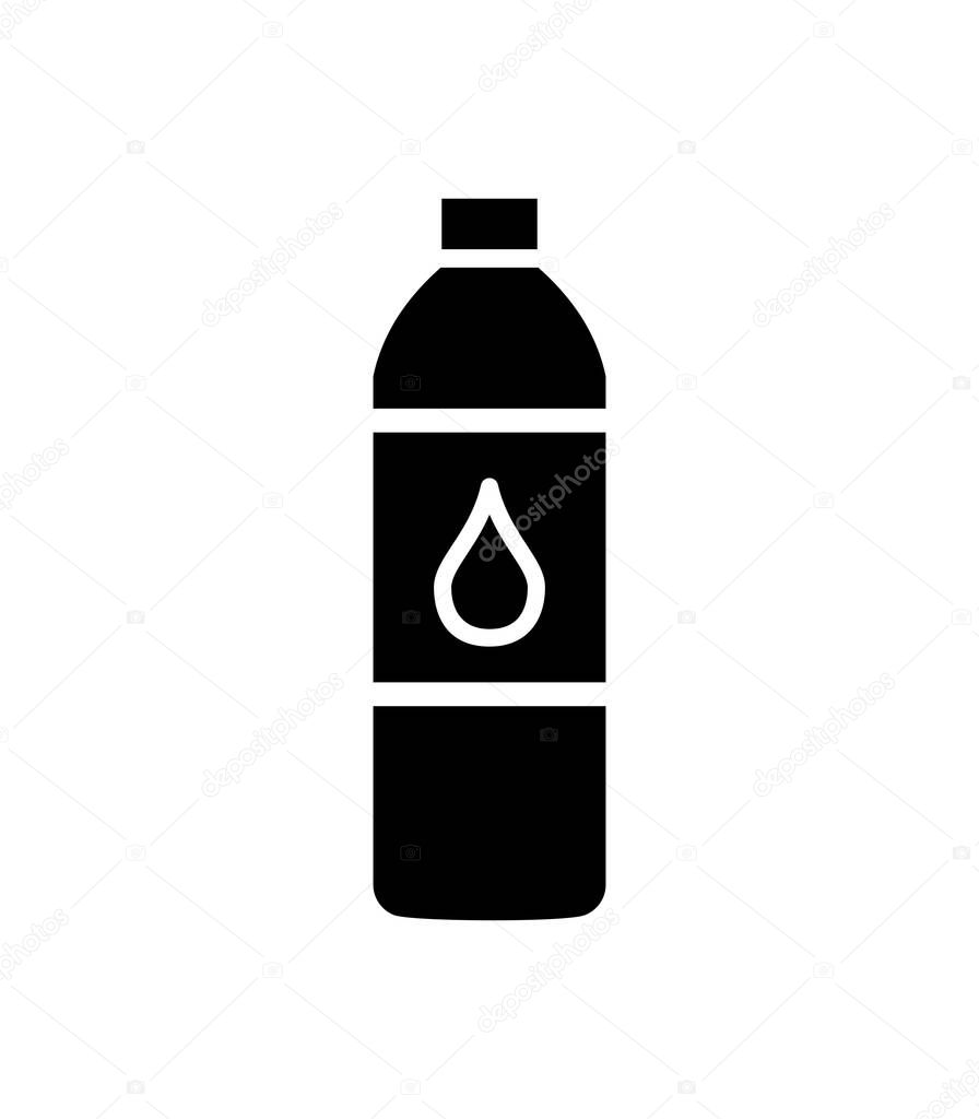 Water Bottle icon vector illustration