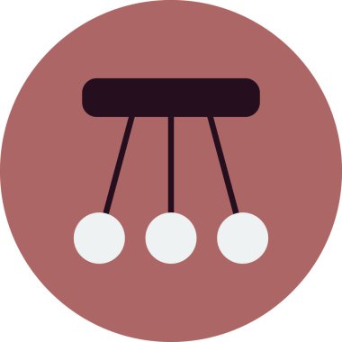 Sarkaç simgesi vektör illüstrasyonu