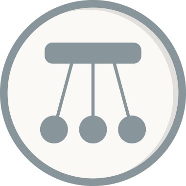 Sarkaç simgesi vektör illüstrasyonu