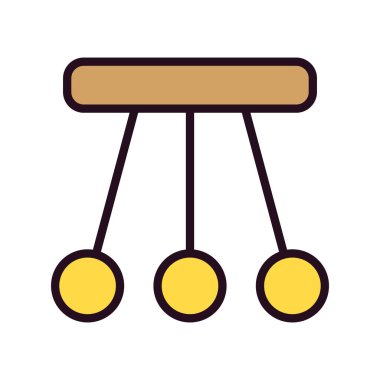 Sarkaç simgesi vektör illüstrasyonu