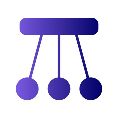 Sarkaç simgesi vektör illüstrasyonu