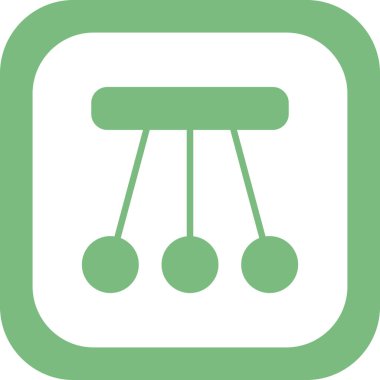 Sarkaç simgesi vektör illüstrasyonu