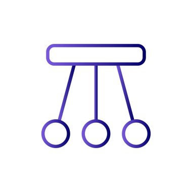 Sarkaç simgesi vektör illüstrasyonu